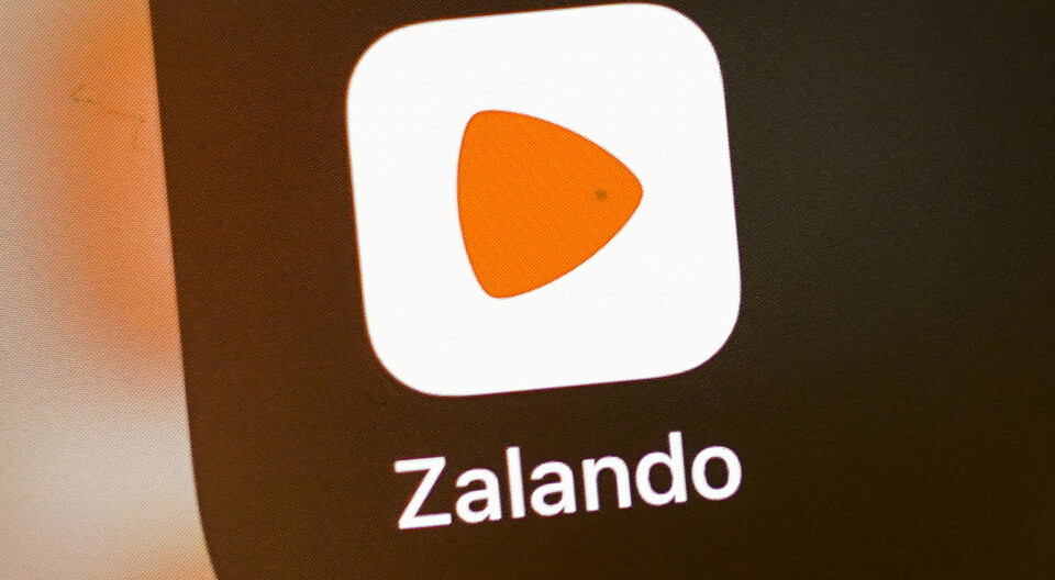 skjermbilde av appen til zalando