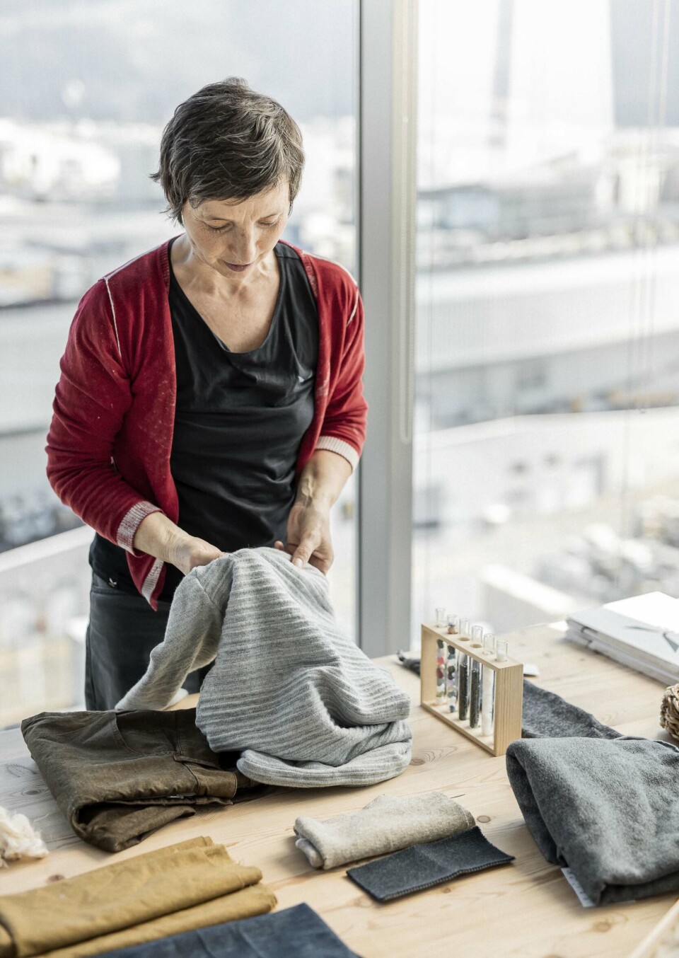 Sats på lokale materialer og teknikker, råder Christine Ladstätter. Christine Ladstätter.