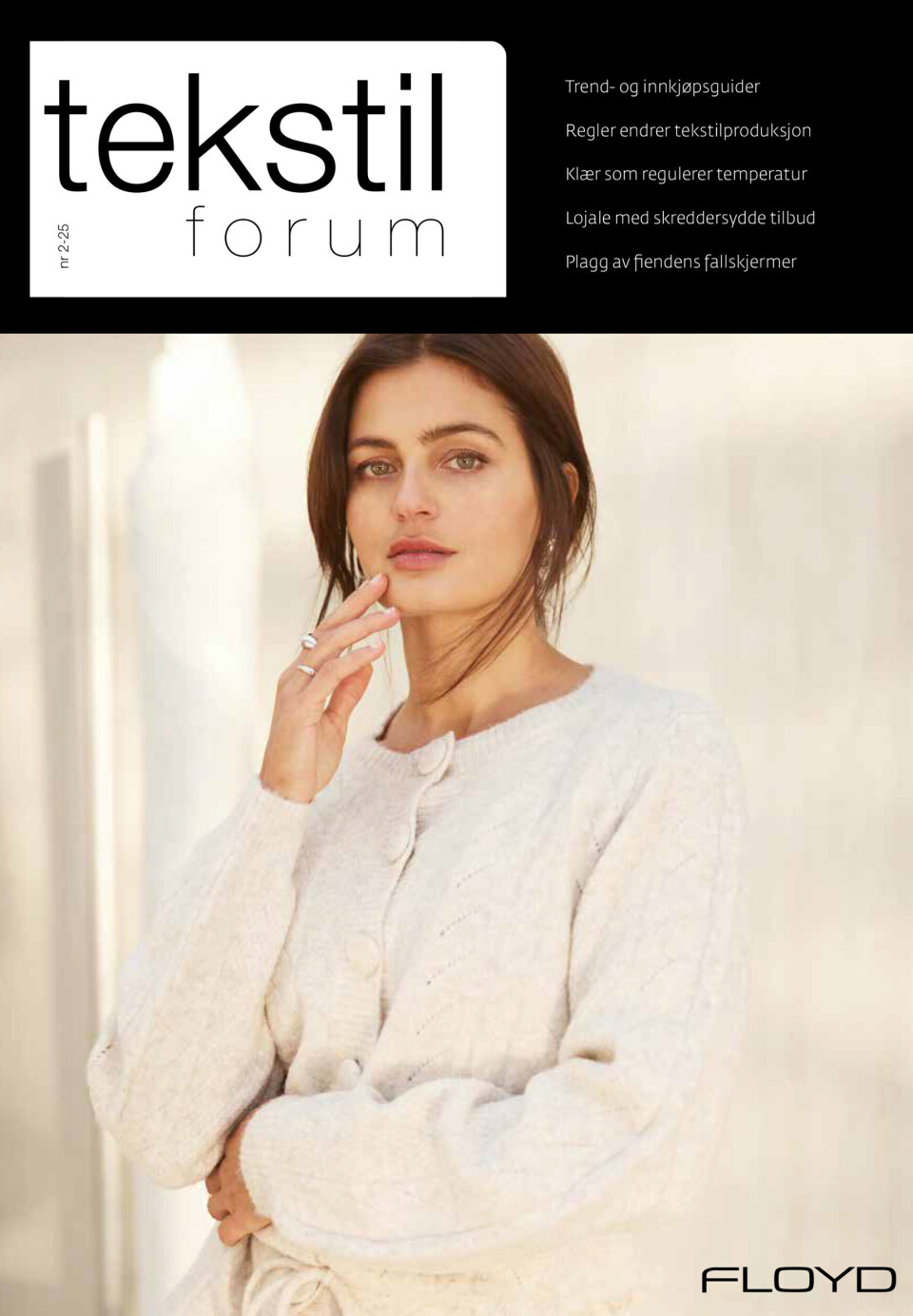 Empty article - Title tekstilforum 2/2025 forside