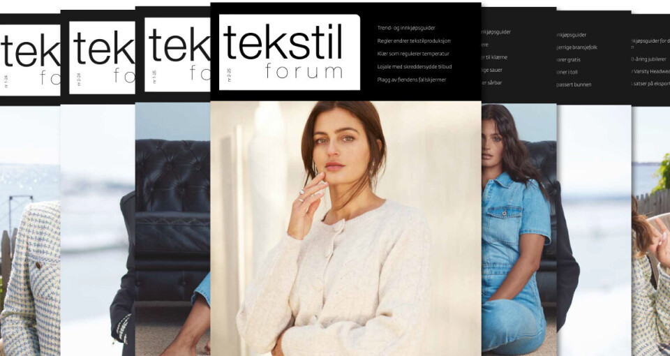 Få tilgang til hele arkivet tekstilforum 2/2025 forside