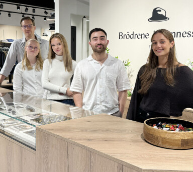 Brødrene Johannessen åpnet helt ny butikk på Jekta