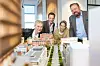 (fra venstre) Carina Carlman (Rise), Håkan Hyllengren (Atrium Ljungberg), Johanna Gattberg (Atrium Ljungberg) og Peter Stigsson (Rise).