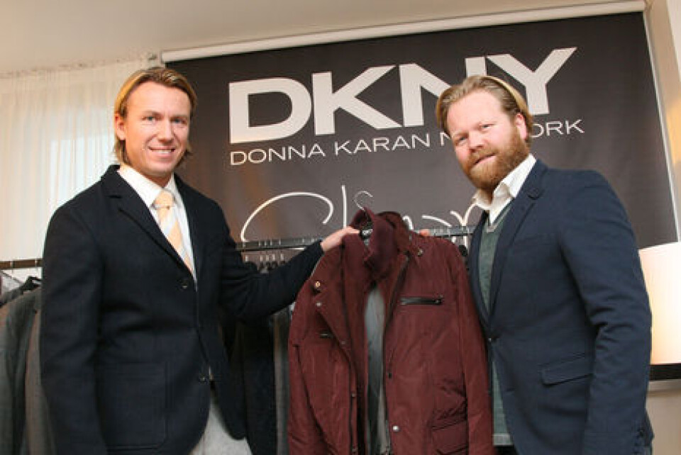 Lanserer DKNY herreklær i Norge