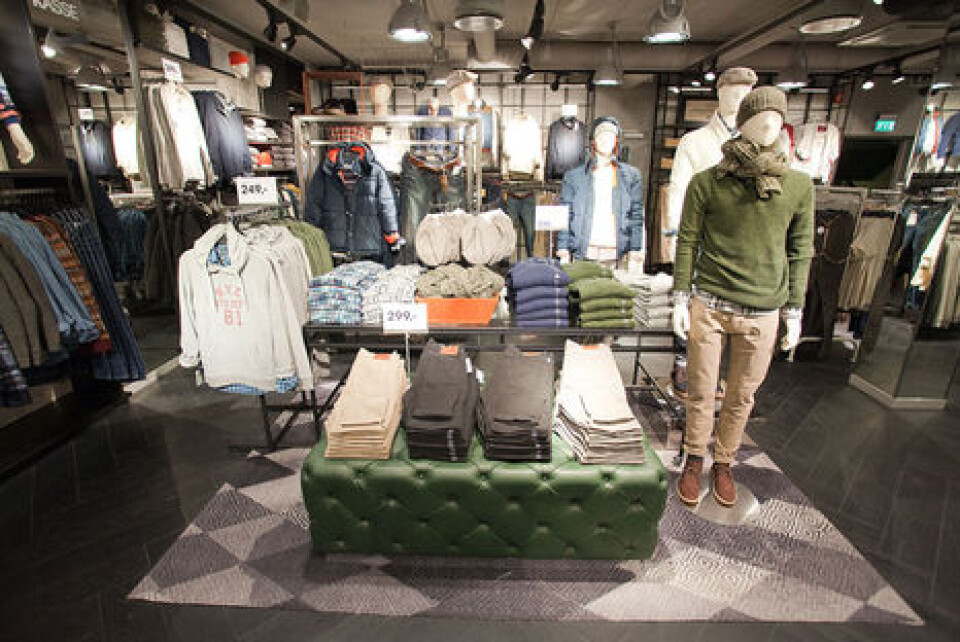 H&M satser på gutta