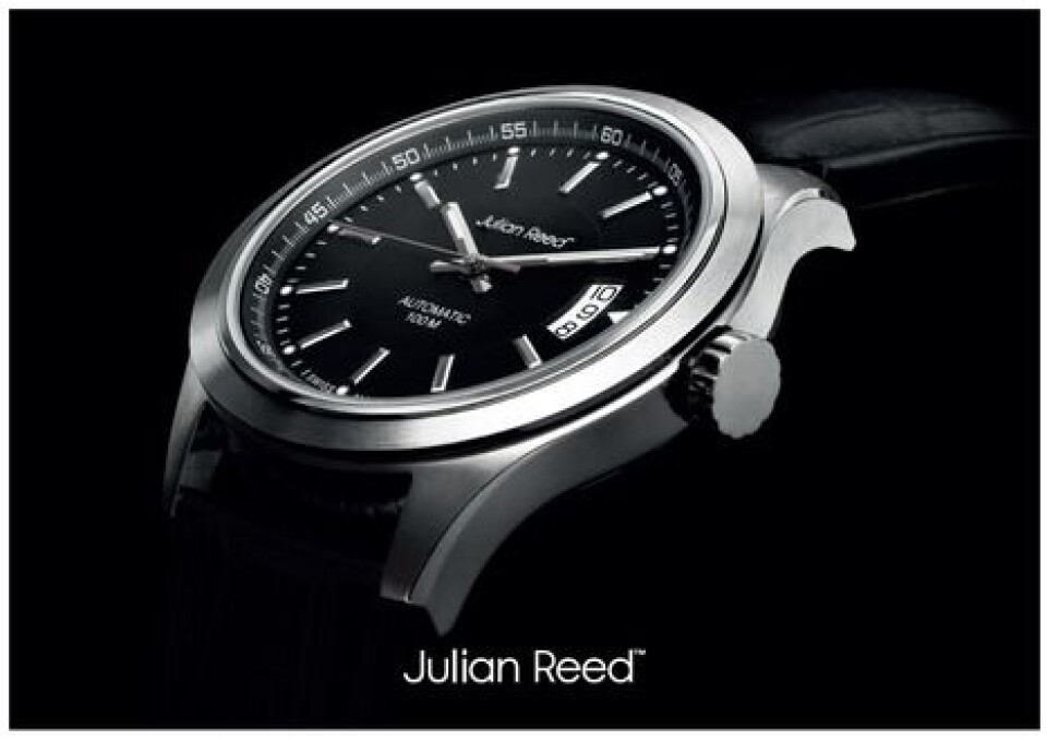 Julian Reed med klokker