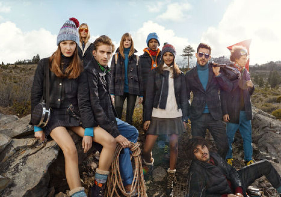 Digitalisert Hilfiger-show