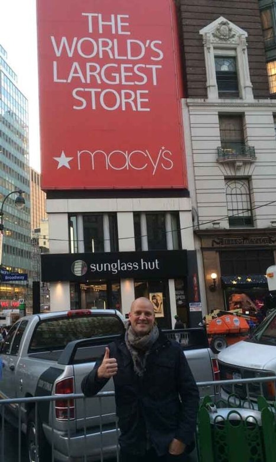 Allsize inn i Macy´s