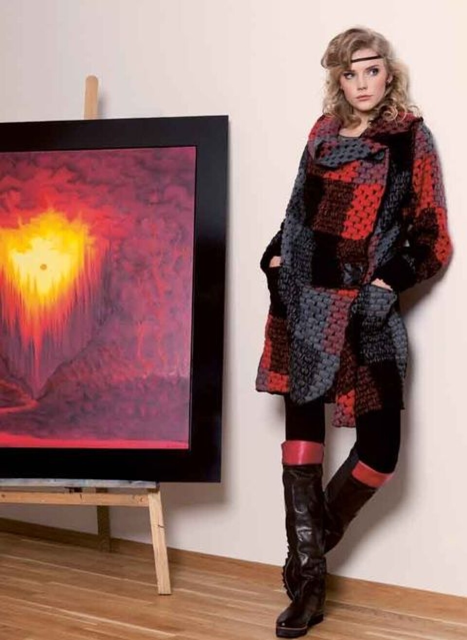 Klær, kunst og foto samarbeider