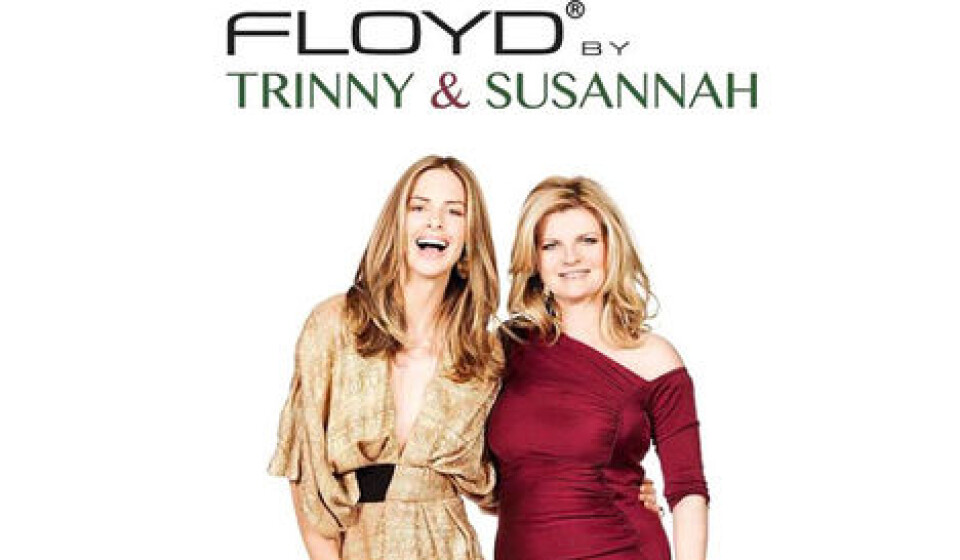Floyd samarbeider med Trinny & Susannah