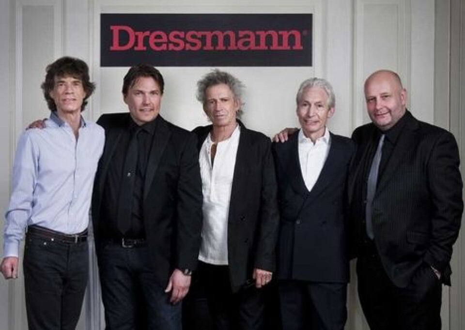 Unikt samarbeid mellom Dressmann og Stones