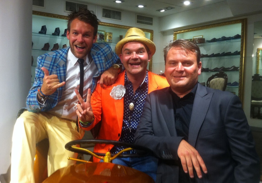 Trio som gir gass: Peder Børresen, Simen Staalnacke og Jan Egil Flo. Trio som gir gass: Peder Børresen, Simen Staalnacke og Jan Egil Flo.