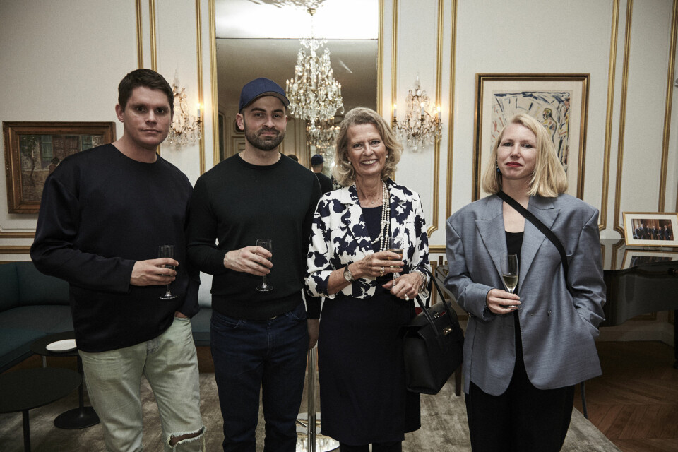 Designere i redisensen: Fra venstre  Michael Olestad, Antoinette Lemens, Admir Batlak, Anne Karine Thorbjørnsen