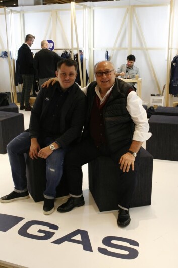 Roar Pedersen og grunnleggeren av GAS, Claudio Grotto. Roar Pedersen og grunnleggeren av GAS, Claudio Grotto.