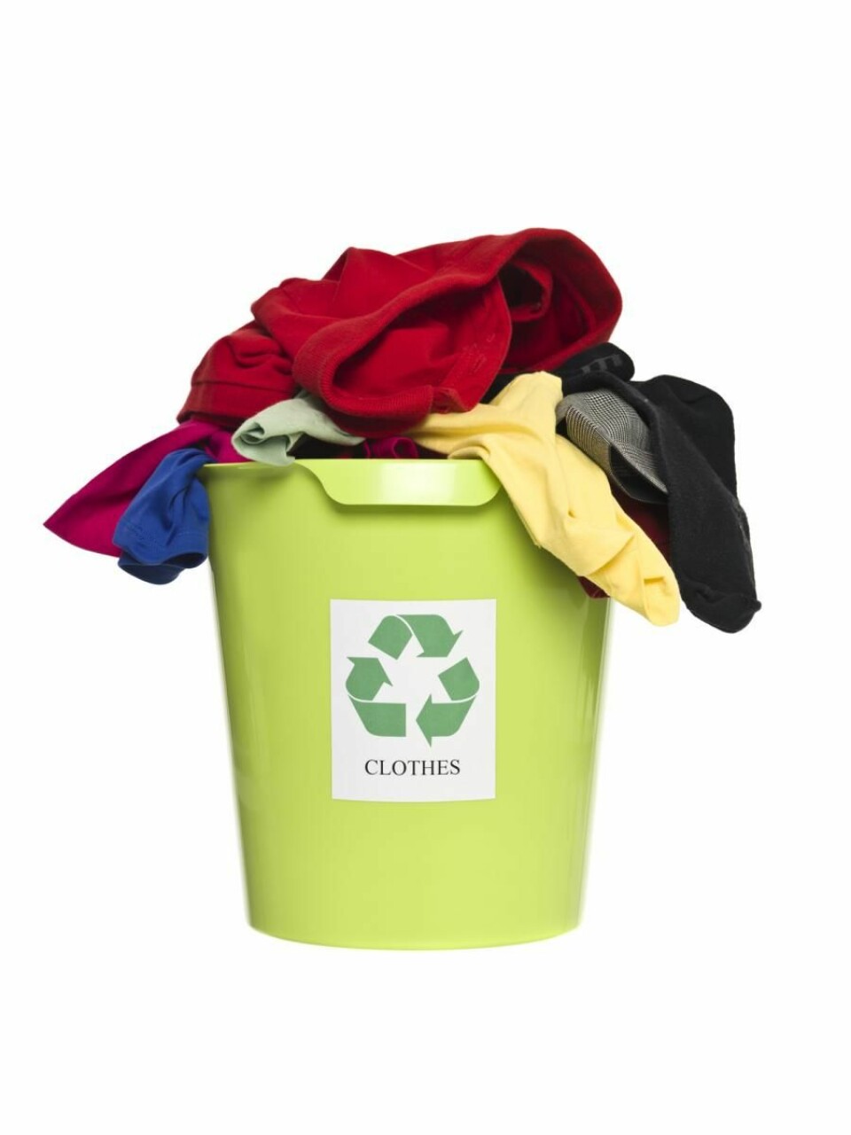 Mange problemer med resirkulering av klær. Illfoto: Yay Images