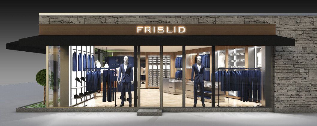 Slik vil Frislids nye concept store i Hegdehaugsveien se ut. Slik vil Frislids nye concept store i Hegdehaugsveien se ut.