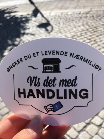 FNDR med en tydelig oppfordring. FNDR med en tydelig oppfordring.