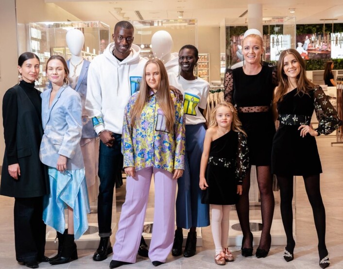 Redesign-suksess for de norske designerne Edda Gimnes, Marte Krogh og Cathrine Børter. (Foto: H&M) Redesign-suksess for de norske designerne Edda Gimnes, Marte Krogh og Cathrine Børter. (Foto: H&M)