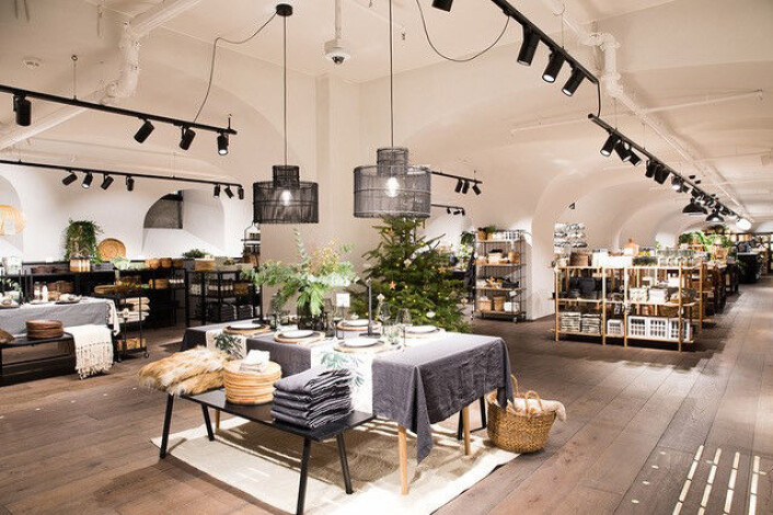Første H&M HOME i Norge. (Foto: H&M) Første H&M HOME i Norge. (Foto: H&M)