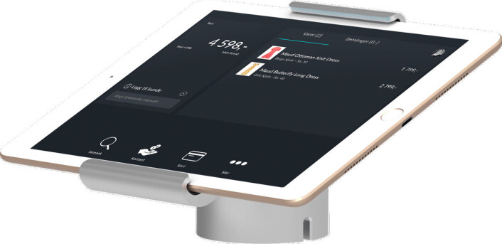 iPad-kassen har et enkelt brukergrensesnitt iPad-kassen har et enkelt brukergrensesnitt