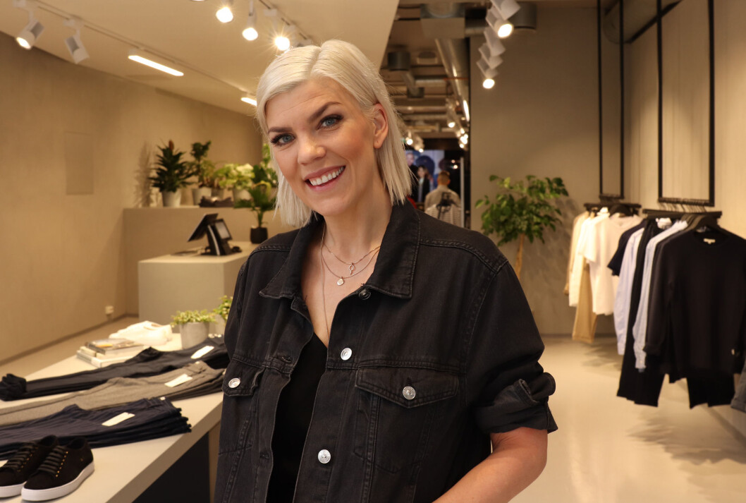 Gunn Heidi Lilleengen er stolt av kolleksjonen og butikken i Grensen i Oslo Gunn Heidi Lilleengen er stolt av kolleksjonen og butikken i Grensen i Oslo