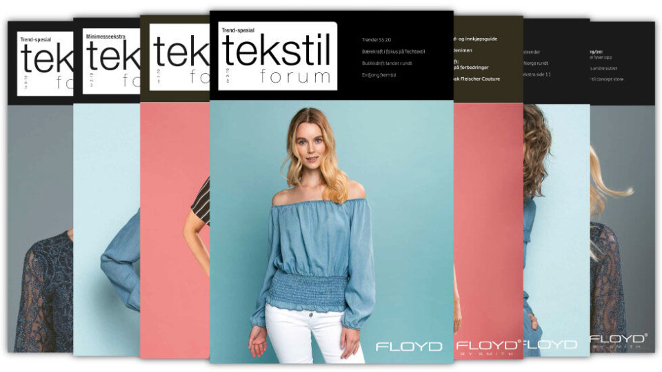 Tekstilforum 3/2019 er ute nå