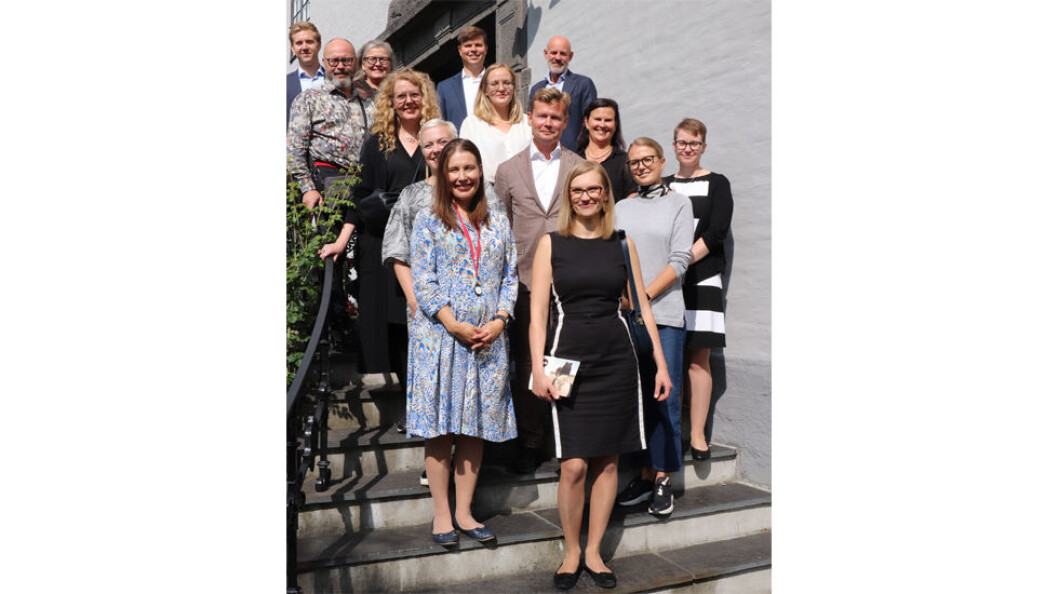 De finske leverandørene startet sitt fremstøt i Norge i den finske ambassaden. De finske leverandørene startet sitt fremstøt i Norge i den finske ambassaden.
