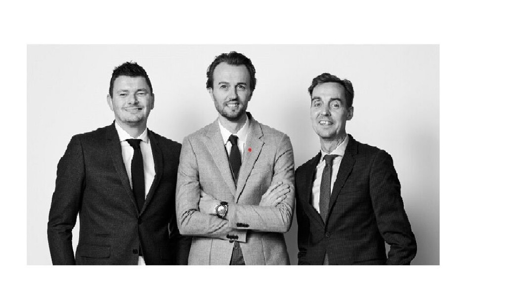 Fra venstre: Peter Stengade, Carsten Søndergaard og Niels Bruun. Foto: Bruun & Stengade Fra venstre: Peter Stengade, Carsten Søndergaard og Niels Bruun. Foto: Bruun & Stengade