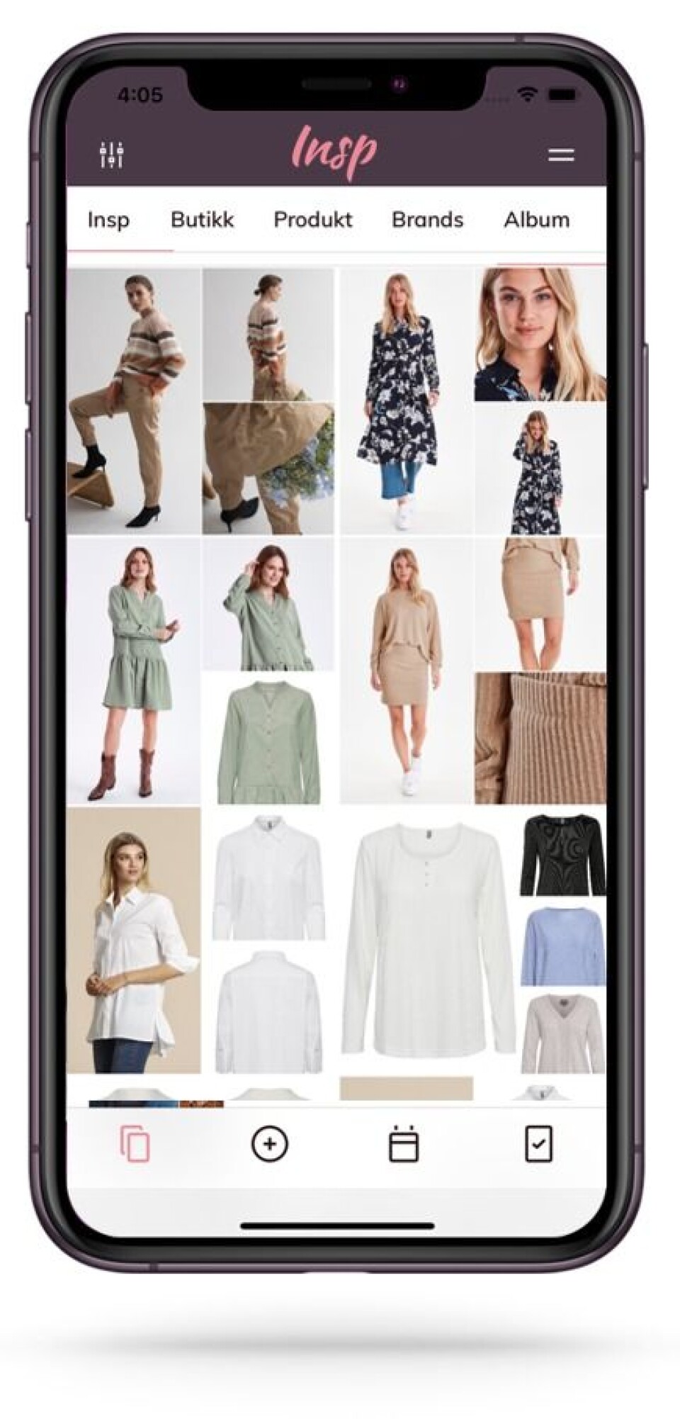 Ferdige album til Facebook og Instagram