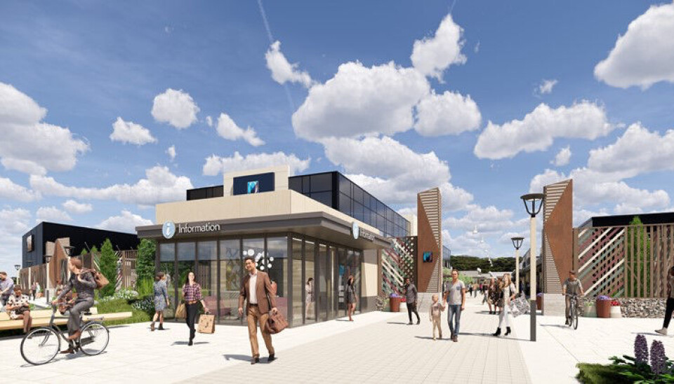 Oslo Fashion Outlet i gang med en større oppgradering av senteret (Foto: OFO)