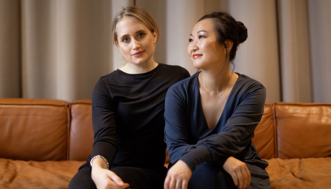 Anette Miwa Dimmen og Lisen Follin Anette Miwa Dimmen og Lisen Follin