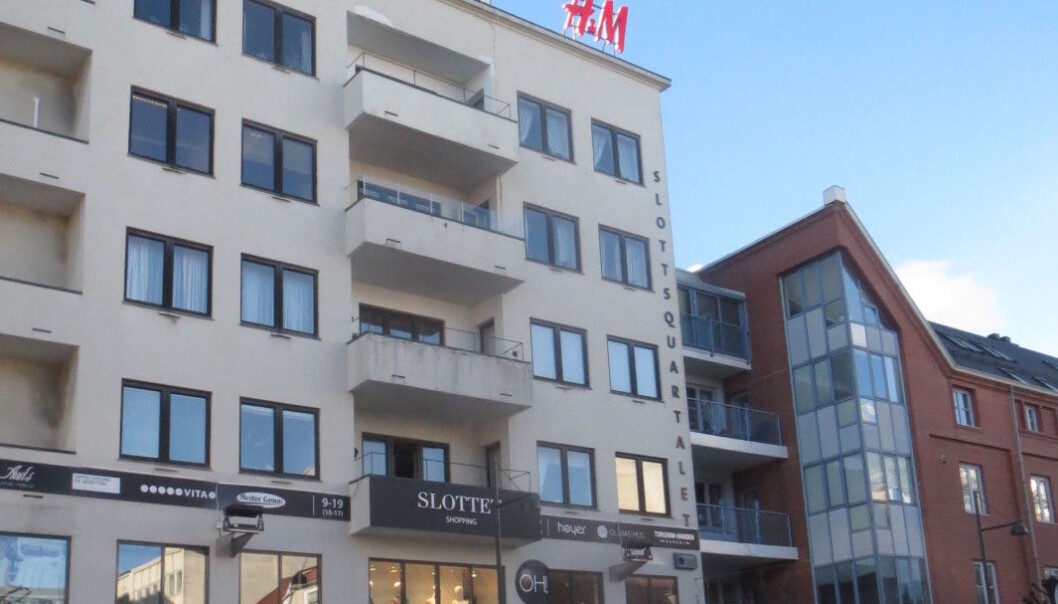 Kjøpesenteret Slottet i Kristiansand. Kjøpesenteret Slottet i Kristiansand.
