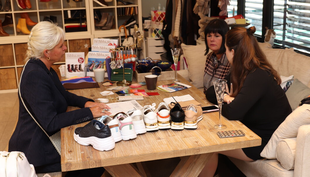 Anne Saura i Bibba og de andre leietakerne i Norwegian Fashion Center strekker innkjøpsperioden Anne Saura i Bibba og de andre leietakerne i Norwegian Fashion Center strekker innkjøpsperioden