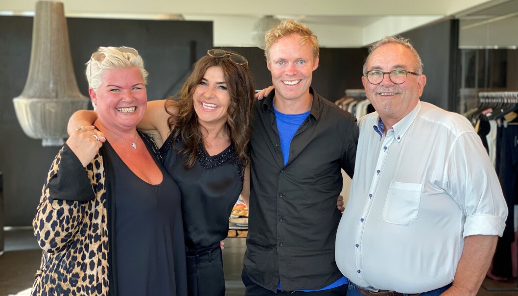 Lise Selbæk, sjefdesigner og grunnlegger Janni Lymann, daglig leder og medeier René Thormann Jensen og Roar Selbæk Lise Selbæk, sjefdesigner og grunnlegger Janni Lymann, daglig leder og medeier René Thormann Jensen og Roar Selbæk