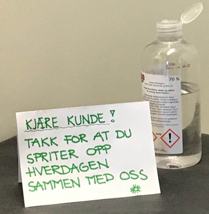Smittevernreglene ble fulgt til ...punkt og prikke Smittevernreglene ble fulgt til ...punkt og prikke