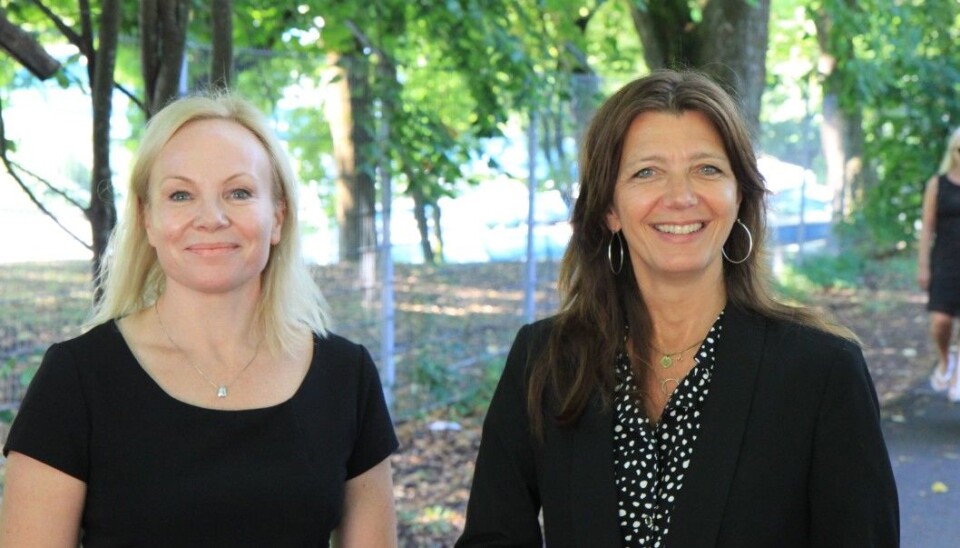 Bransjedirektør for Handel Linda Vist og adm. dir. Anne Cecilie Kaltenborn i NHO Service og Handel tror på en langvarig opptur.
