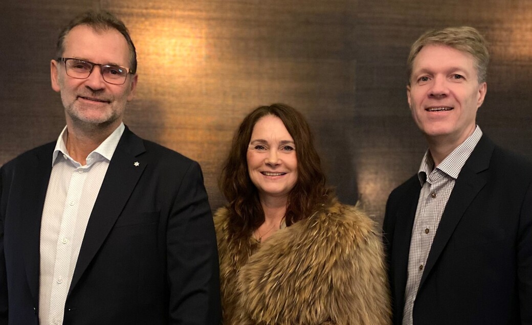 Eierne Morten Alstadsæther (t.v.og Leif Hovland sammen med daglig leder Merete Gripsgård. Eierne Morten Alstadsæther (t.v.og Leif Hovland sammen med daglig leder Merete Gripsgård.