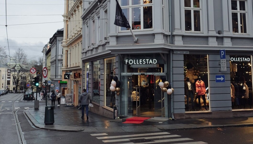 Follestads nye butikk i Bogstadveien Follestads nye butikk i Bogstadveien