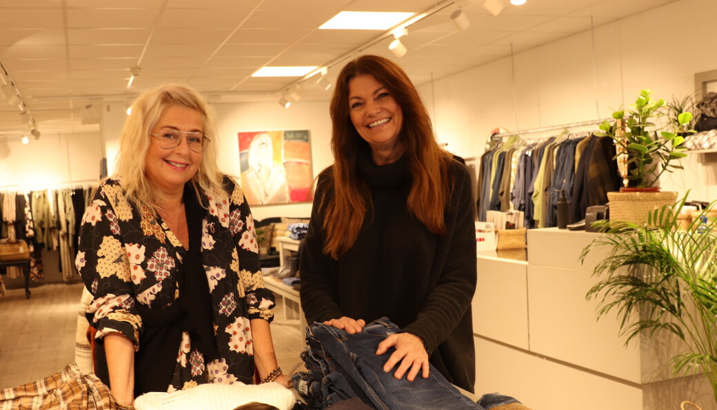 Heidi Thorsen og Britt Aina Hansen skulle lage sommerbutikk. Slik ble det ikke.S Heidi Thorsen og Britt Aina Hansen skulle lage sommerbutikk. Slik ble det ikke.S