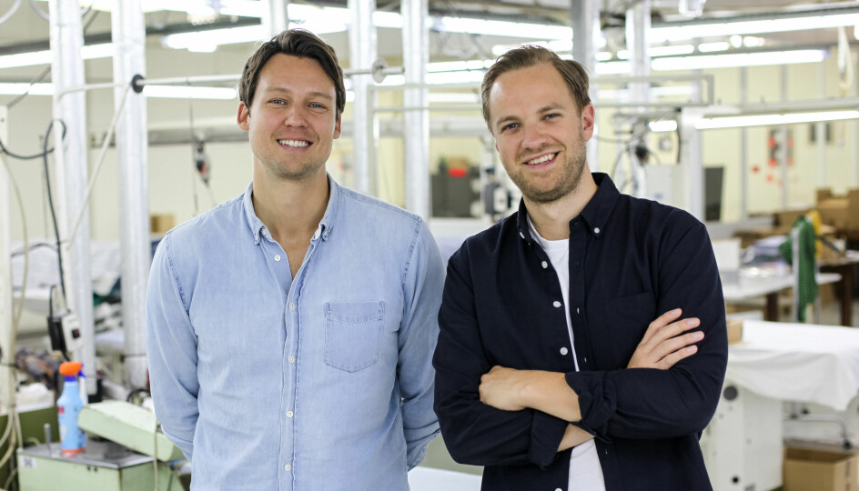 Gründere med suksess: Kristoffer Liabø og Martin Steffensen