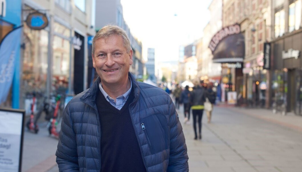 Adm. direktør Bjørn Næss i Oslo Handelsstands Forening Adm. direktør Bjørn Næss i Oslo Handelsstands Forening