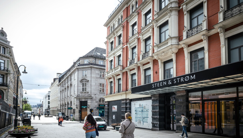 Steen & Strøm oppgraderes – hovedinngang fra Karl Johan