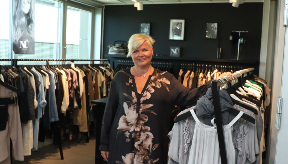 Lise Rosvold Selbæk i nytt showrom på Fornebu