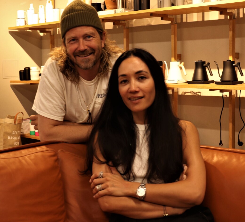 Kyrre Alver og Nina Tinholt. Kyrre Alver og Nina Tinholt.