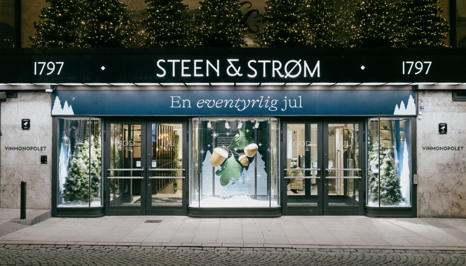 Askepott i Steen & Strøms juleutstilling