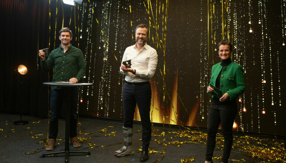 Vinnerne av Årets Nettbutikk 2021 ble annonsert av Arnulf Refsnes (CEO and co- founder Naardic.no) Torkel Johannessen (CEO, Convert Group AS) og konferansier Hege Grubben (Posten/Bring).