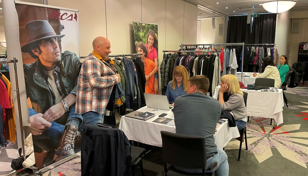 Roar Berge i House of Brands viser MCS for Lun Klær og Interiør fra Lakselv Roar Berge i House of Brands viser MCS for Lun Klær og Interiør fra Lakselv