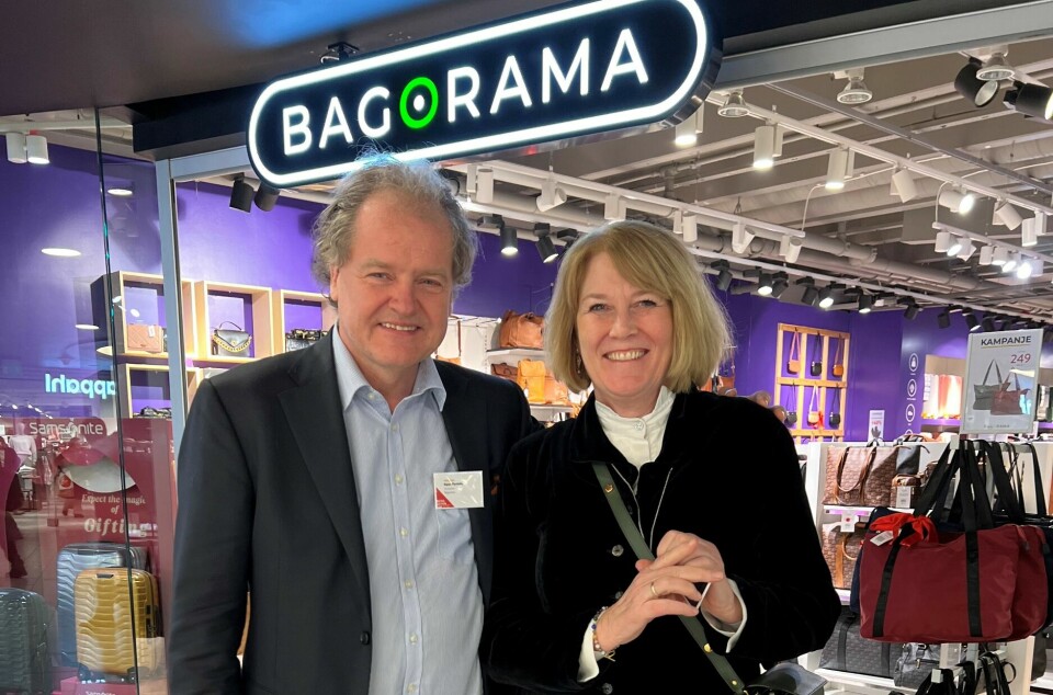 Espen Flyvholm sammen med en av samarbeidspartnerne i Bagfocus, Ruth Jacobsen, Skoringen