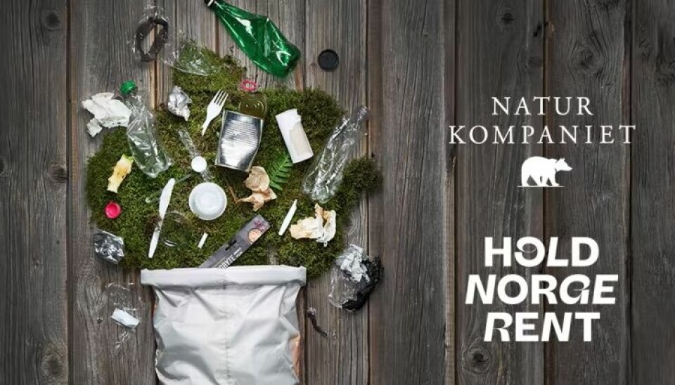 Naturkompaniet støtter Hold Norge Rent
